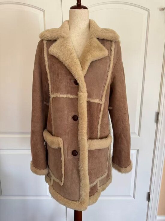 Coach Jackets & Blazers - NWT 100% Authentic Coach Shearling Lamb Coat, Sz S